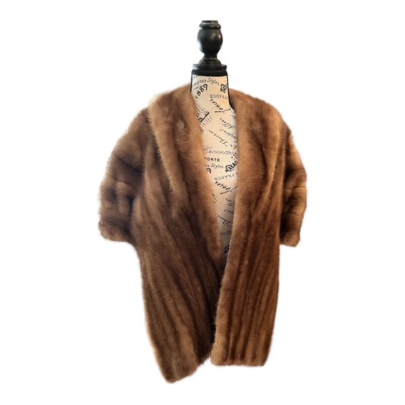 Mink Stole Vintage - Picture 6 of 7